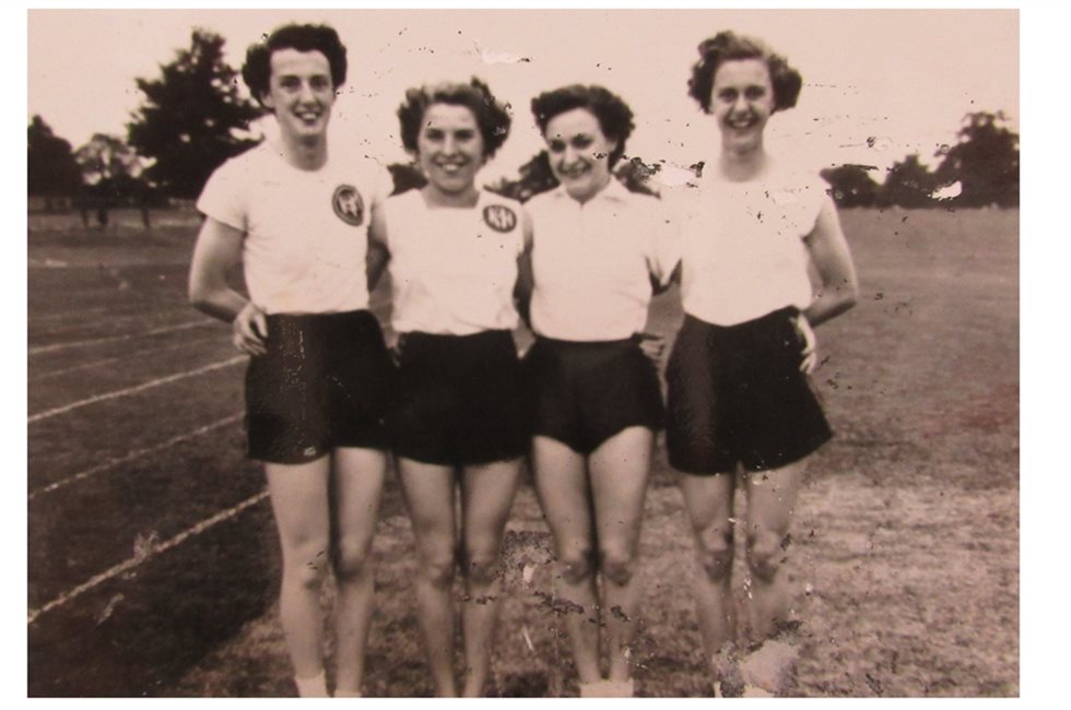 Betty Smith 2nd from left